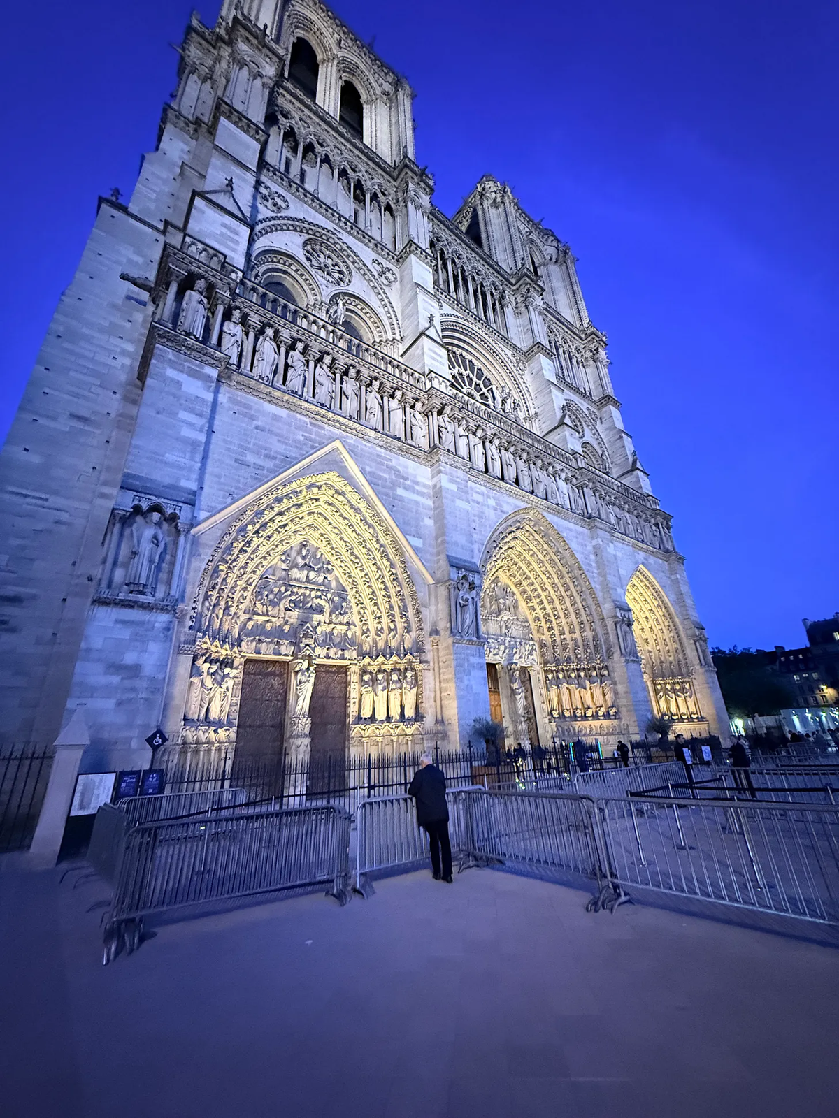 The Blue Hour in Paris