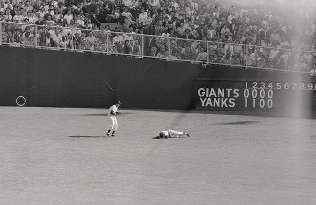 Game two World Series 1951