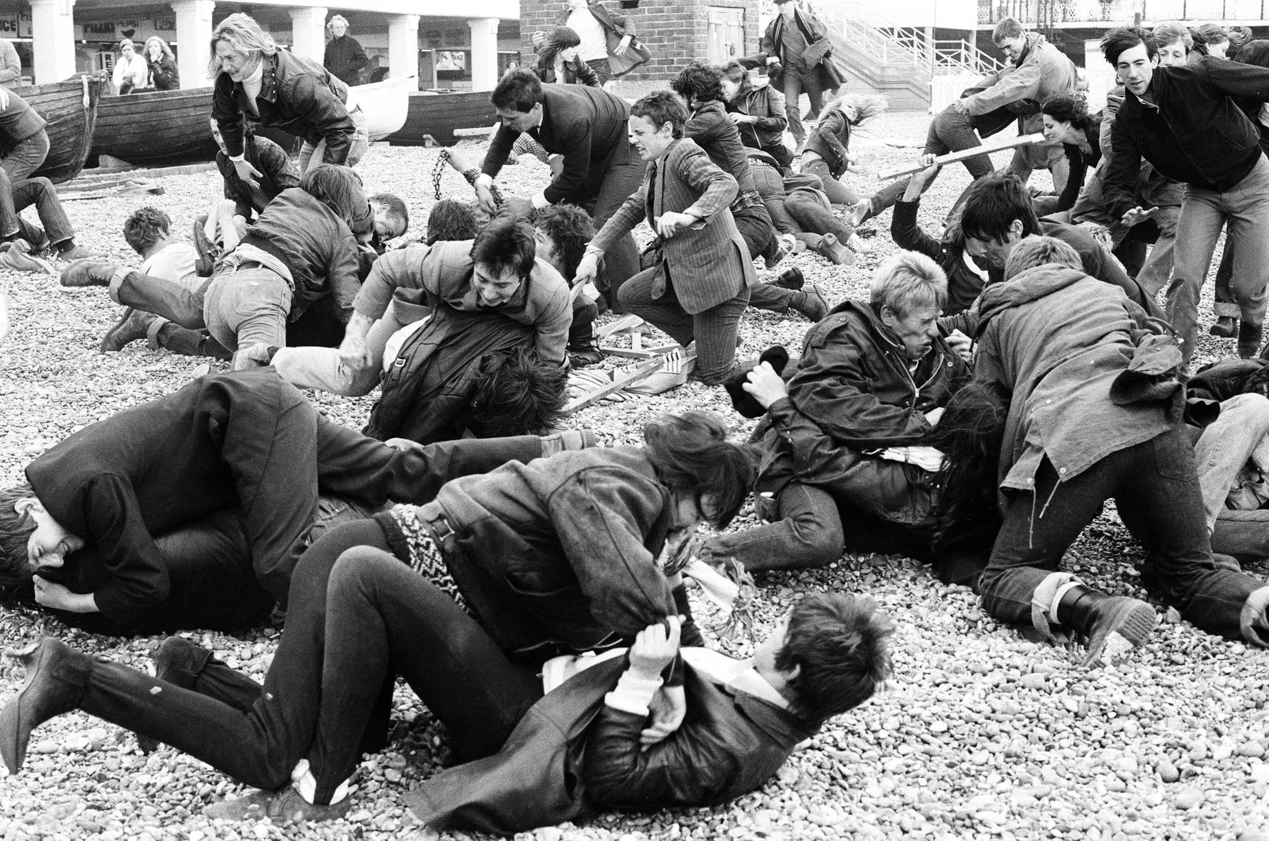 Σκηνή από το Quadrophenia στο Brighton, εμβληματική στιγμή της mod κουλτούρας