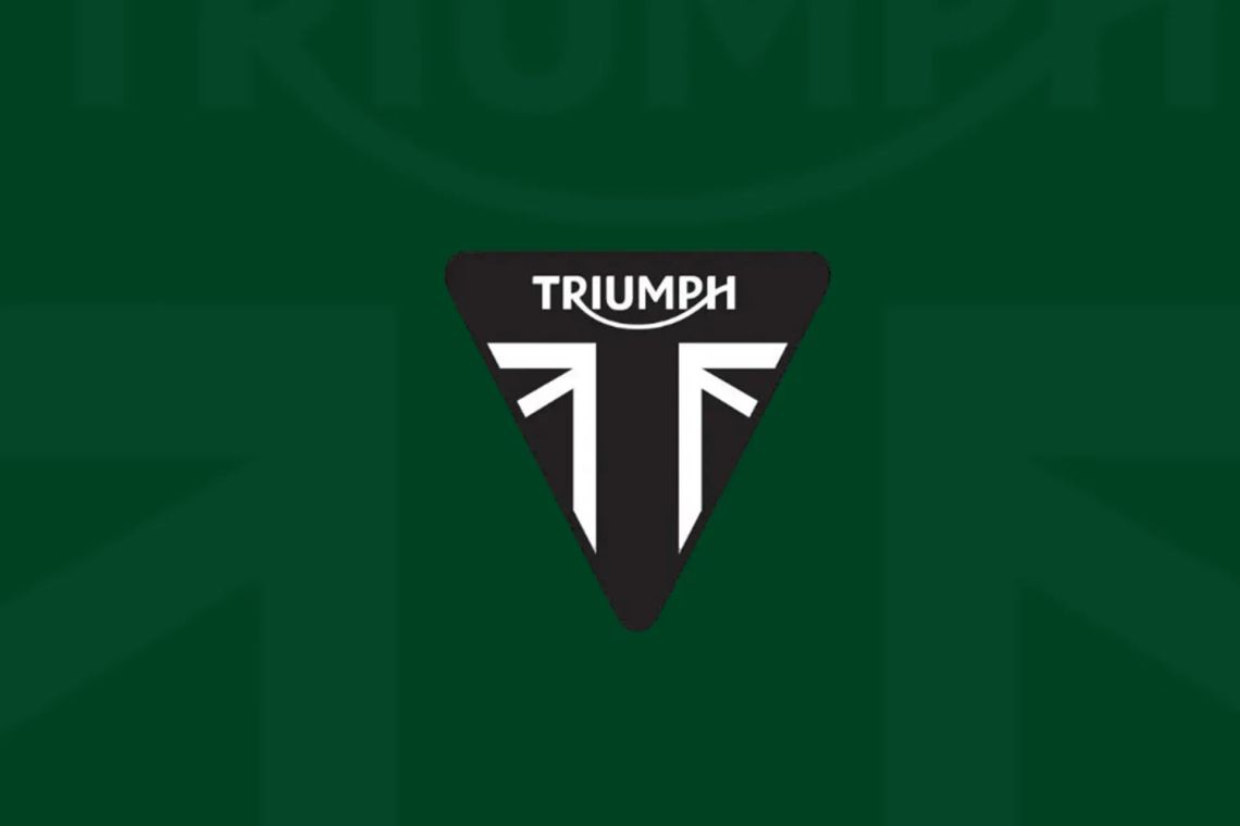 Illustrated logo of Triumph motorcycles