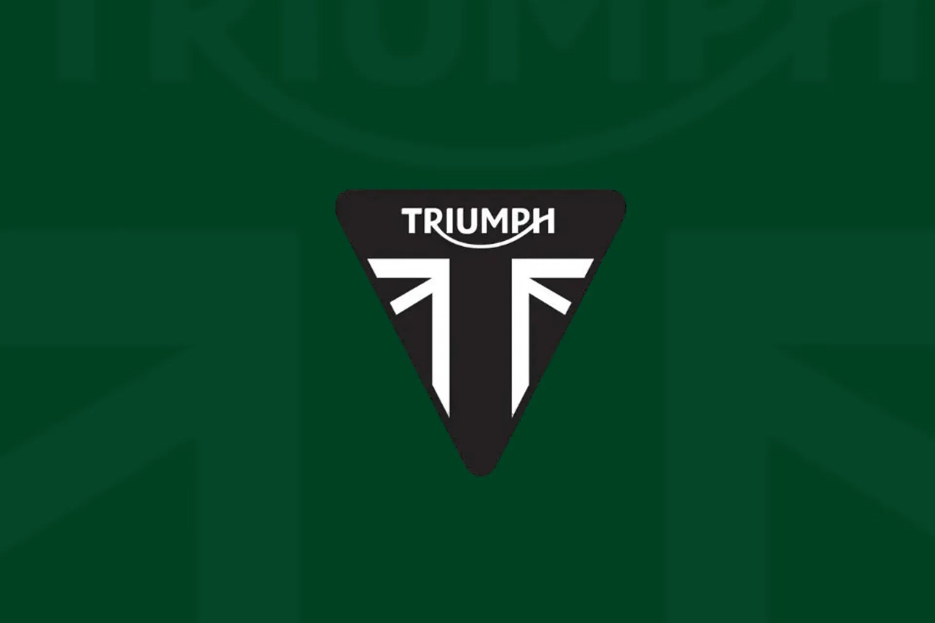 Illustrated logo of Triumph motorcycles