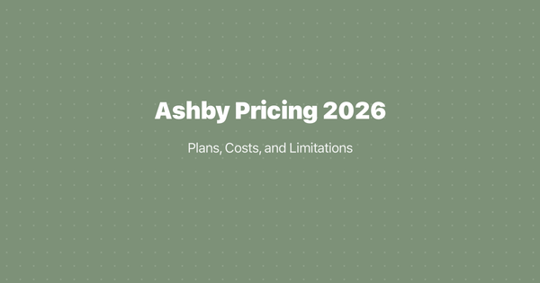 Ashby Pricing 2026: Plans, Costs, and Limitations