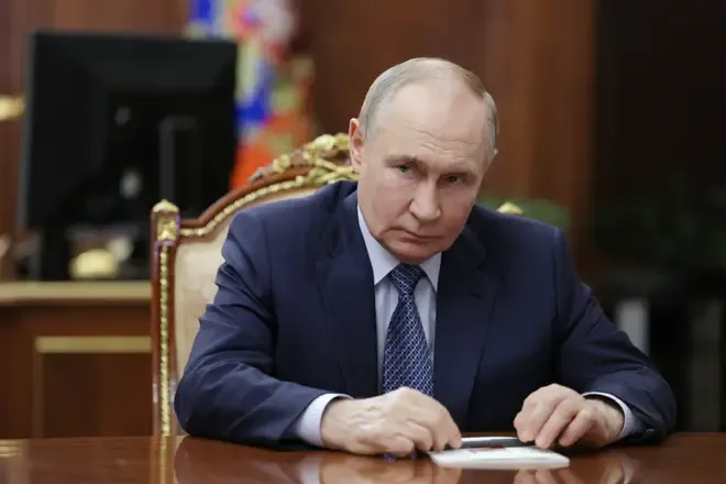 Putin Denies Involvement in Political Opponent’s Death, Cites “Rare Condition Where People Fall 70 Feet Out of Windows”