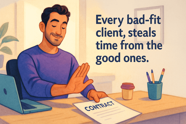 The More I Say No, The Better My Work Gets