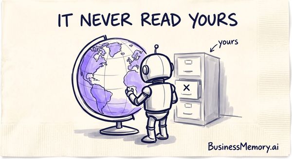 Why a Smarter AI Still Gives Generic Answers About Your Company