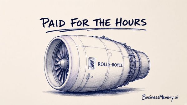 Rolls-Royce Stopped Getting Paid for the Engine. It Got Paid for the Hours.