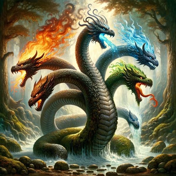 Thyrnym The Elemental Hydra