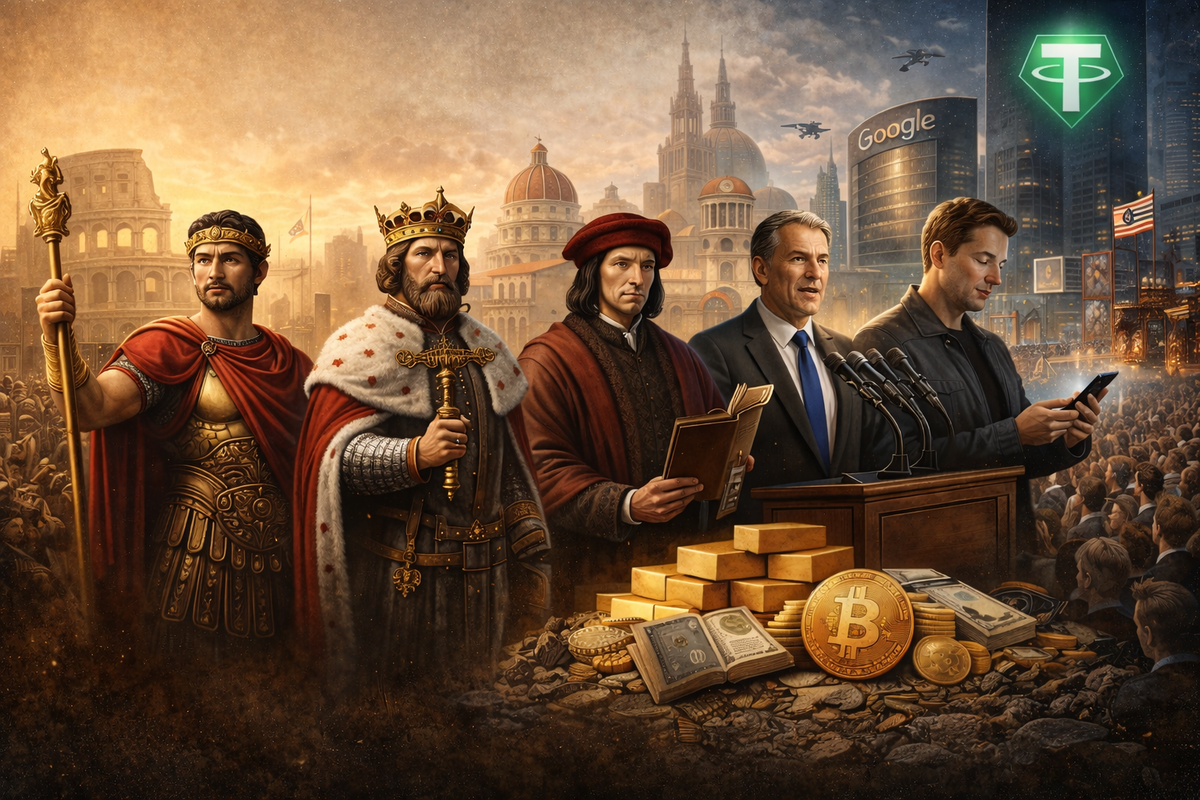 The rise of new sovereign powers: the Tether dark horse