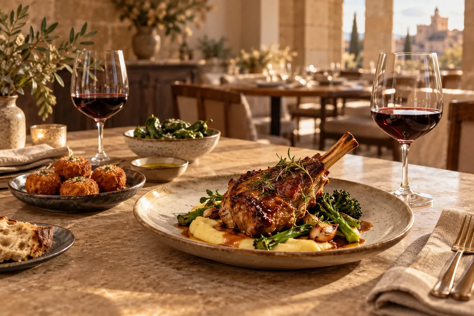 Slow-roasted lamb — partner profile preview