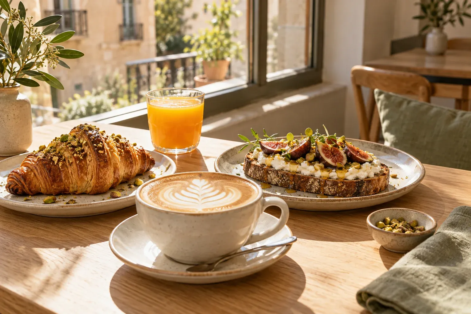 Fig & ricotta toast — partner profile preview