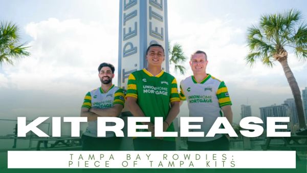 Tampa Bay Rowdies "Piece of Tampa Kits"