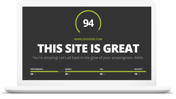 Website grader eddisons