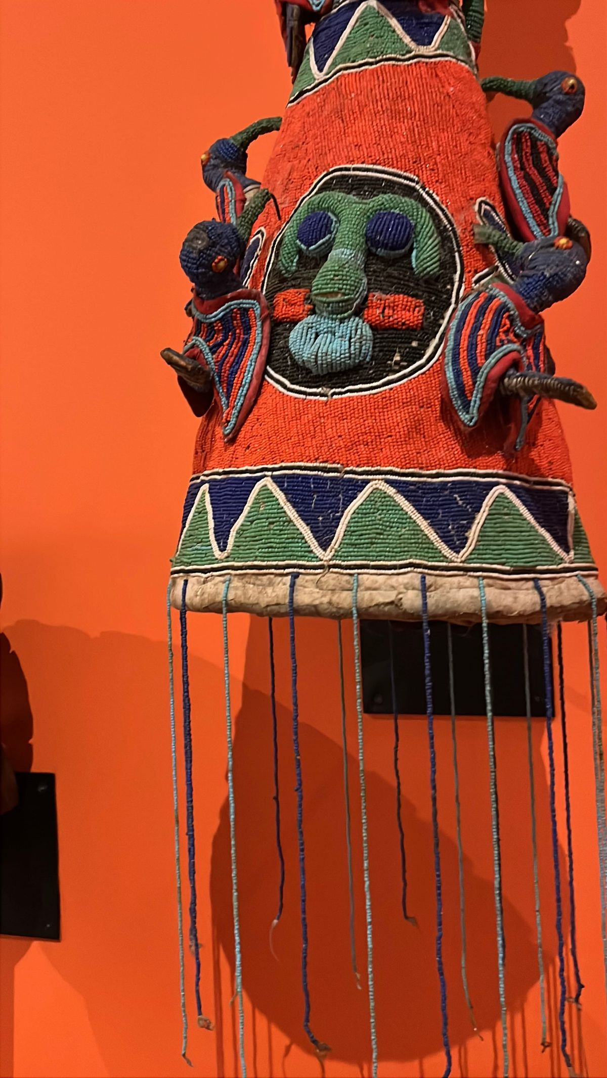 Yoruba Beaded Crown, Nigeria, posted by Elliott D. Paige