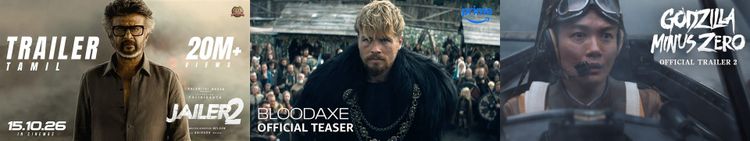 New Action Trailers — Week of October 5 – 11, 2026