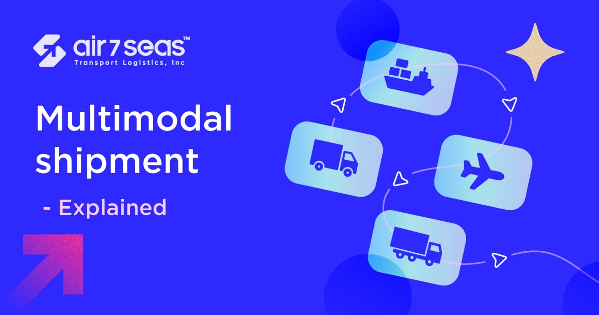 Multimodal shipment - Explained
