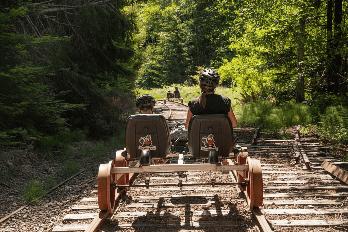 Railbike Guides Help Rescue a Missing 71-year-old Woman near Camp Noyo
