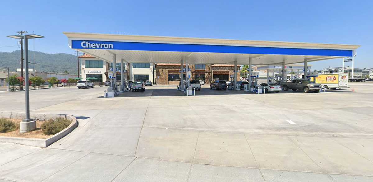 Ukiah Gas Station Robbed Sunday Afternoon