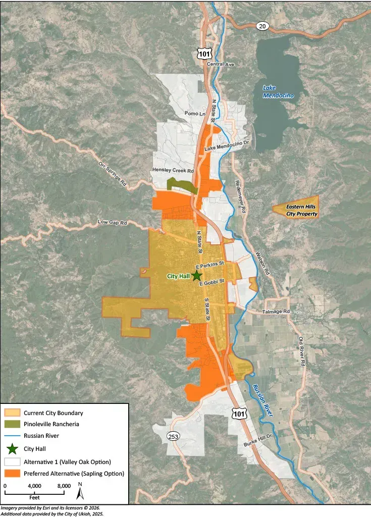 Supervisors Give Ukiah Annexation Talks More Time