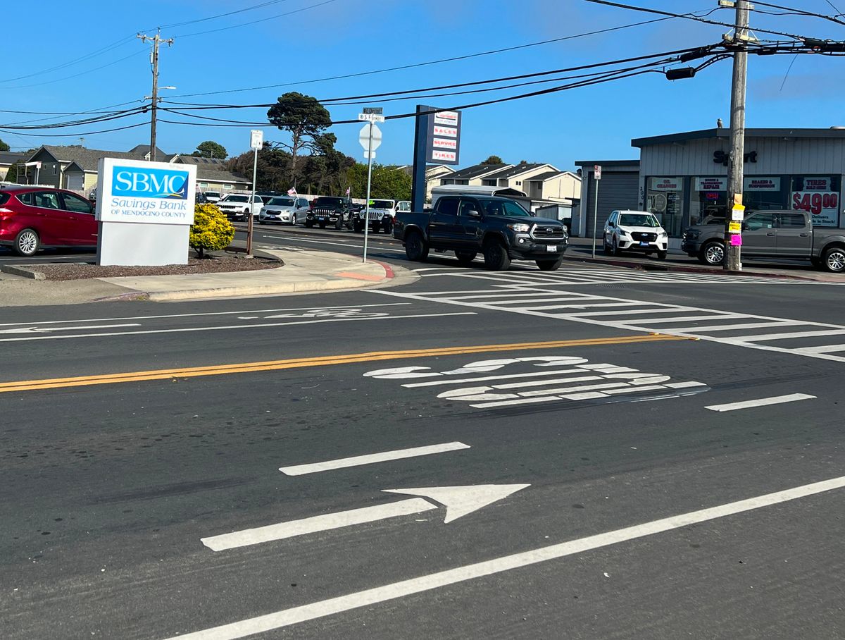Pedestrian Injured in Fort Bragg Collision on Tuesday