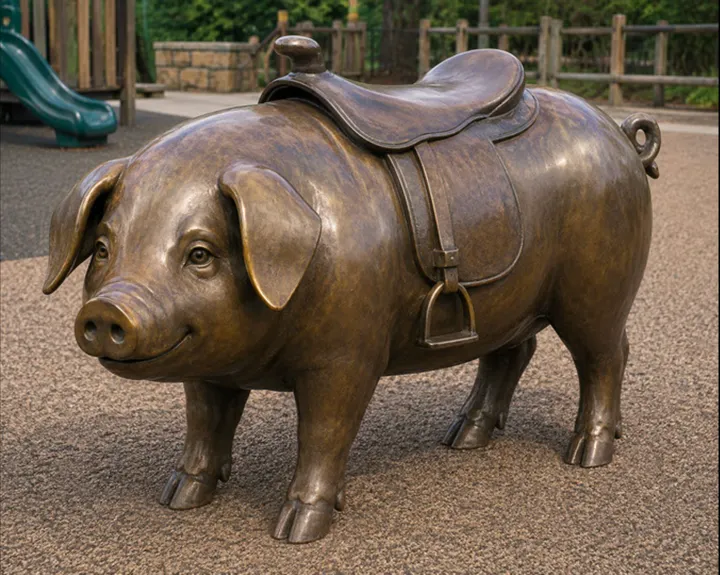 Goat, Pig, Horse or Turtle? Willits to Vote on New Playground Sculpture
