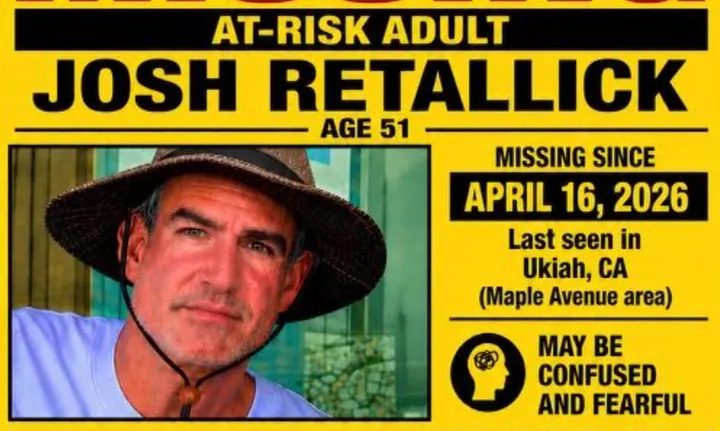 Missing Ukiah Man Found Dead Near Low Gap Park, Authorities Say