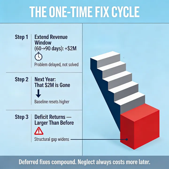 Understanding the Accounting Shift That is Balancing the County Budget for the Next Six Months