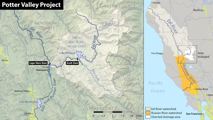 FERC Says a Southern California District Can’t Intervene in the Potter Valley Fight