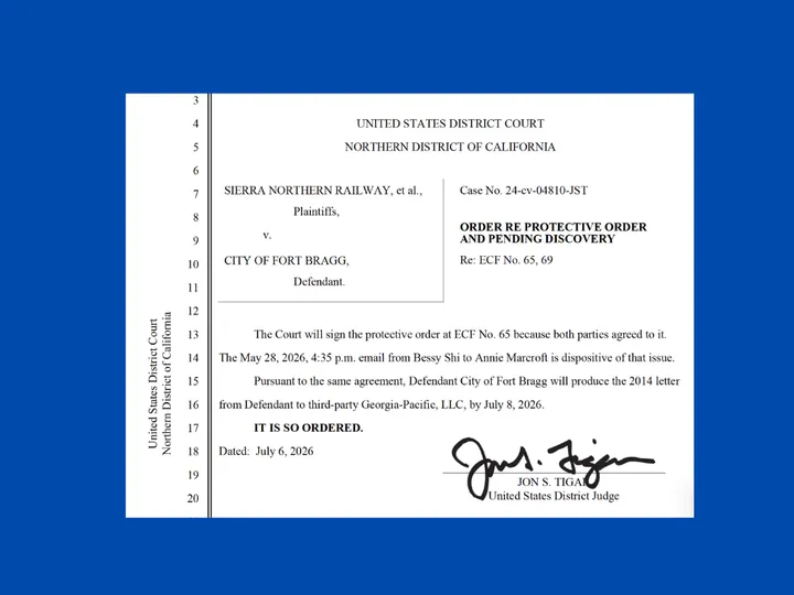 A Federal Judge Ordered Fort Bragg to Hand Over a 2014 Mill Site Contamination Letter
