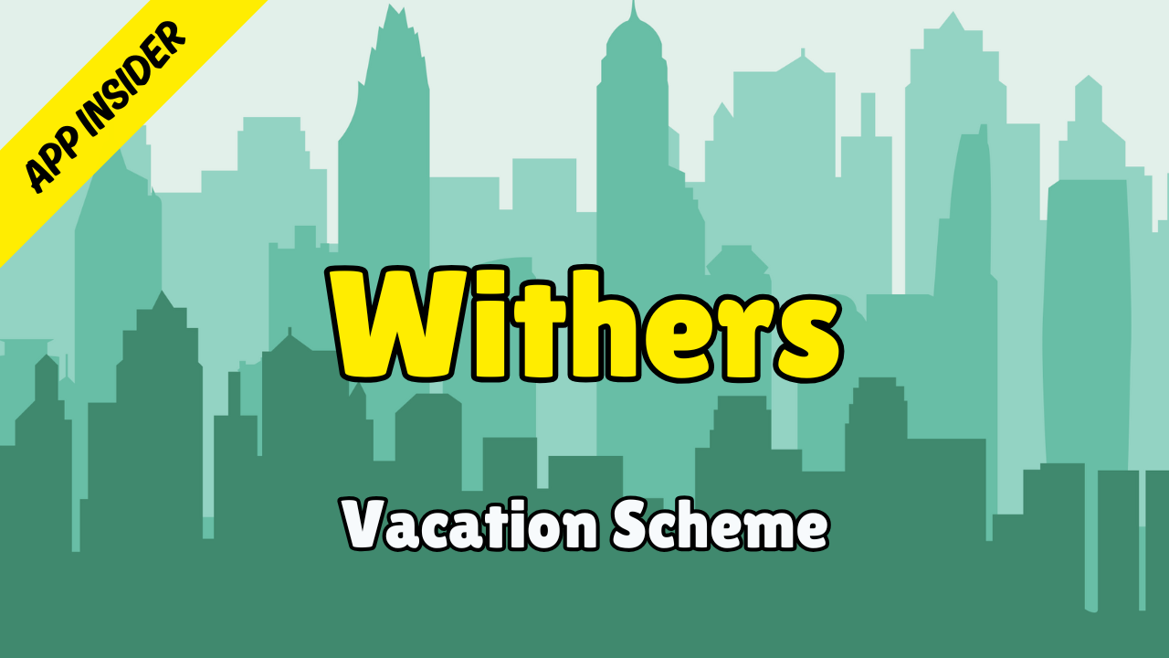 Withers - Application Insider (Vacation Scheme 2026)