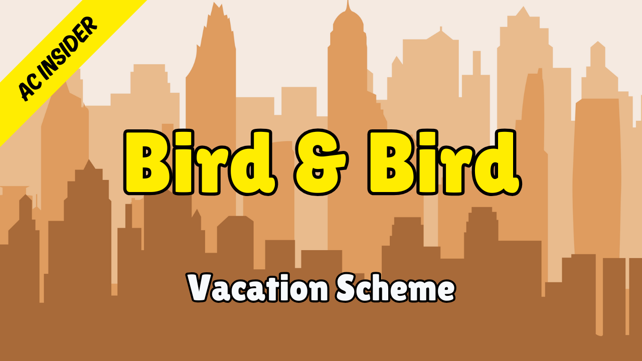 Bird & Bird - AC Insider (Vacation Scheme 2026)