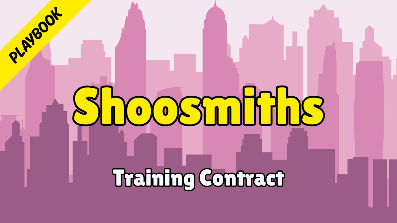Shoosmiths - Playbook (Training Contract 2028)