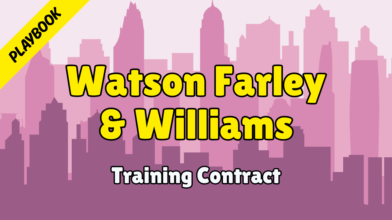 Watson Farley & Williams - Playbook (2028 TC)