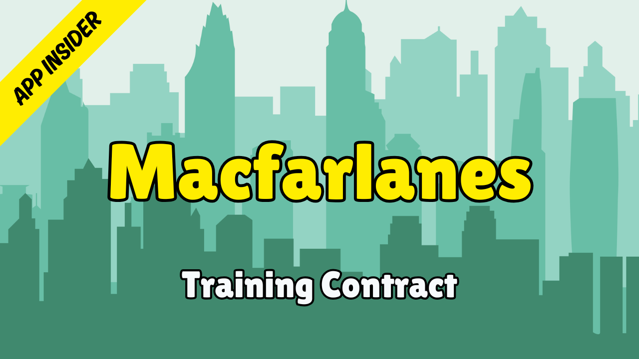 Macfarlanes - Application Insider (TC 2028)