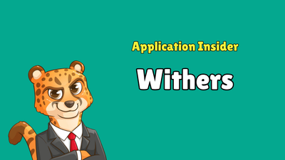 Withers - Application Insider