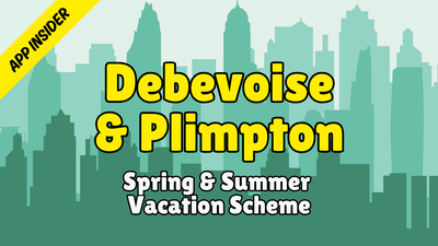 Debevoise - Application Insider (Vacation Scheme 2026)