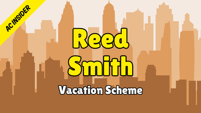 Reed Smith - AC Insider (Vacation Scheme 2026)
