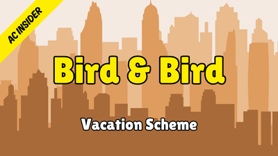 Bird & Bird - AC Insider (Vacation Scheme 2026)