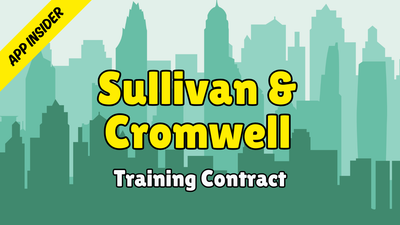 Sullivan & Cromwell - Application Insider (Training Contract 2028)