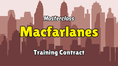 Macfarlanes TC 2028 - Application Masterclass
