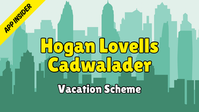 Hogan Lovells Cadwalader - Application Insider (Winter Vacation Scheme 2026)