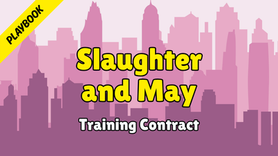 Slaughter and May - Playbook (Training Contract 2029)