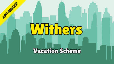Withers - Application Insider (Vacation Scheme 2027)