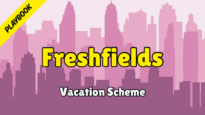 Freshfields - Playbook (Vacation Scheme 2027)