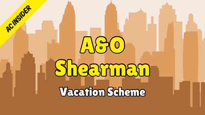 A&O Shearman - AC Insider (Vacation Scheme 2027)