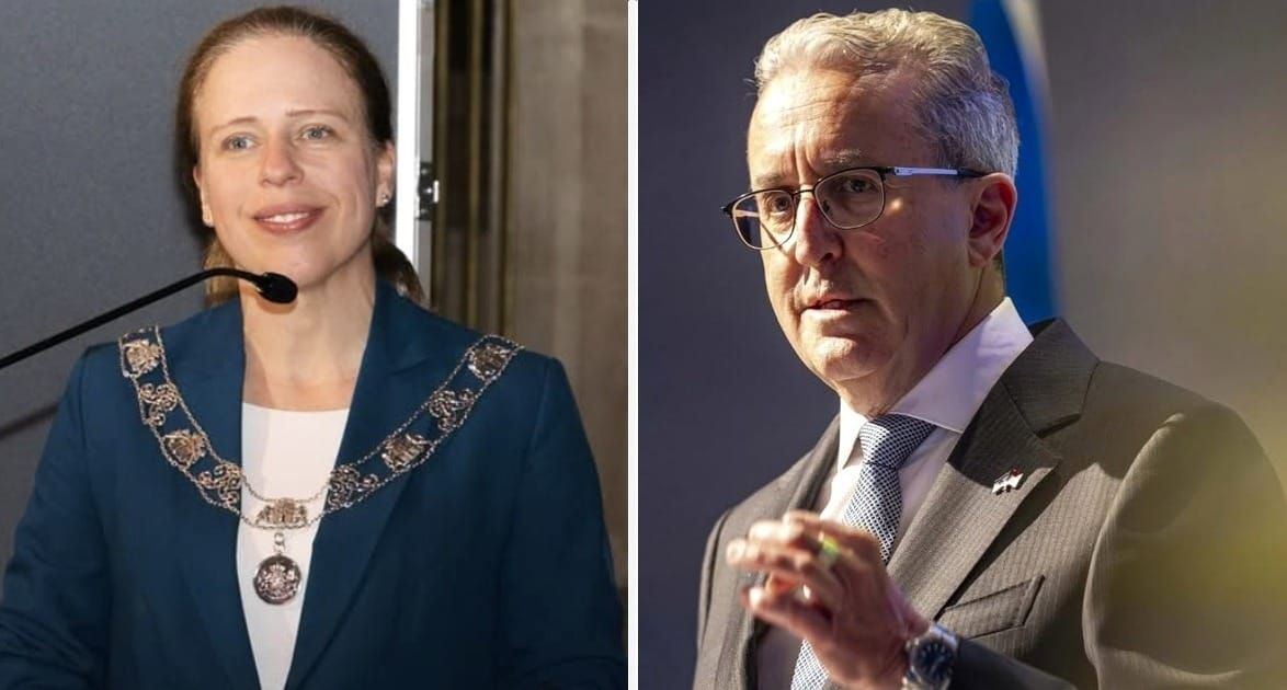Rotterdam Holocaust commemoration proceeds with Mayor Schouten and Israeli Ambassador Zvi Aviner Vapni despite protests from activists and politicians
