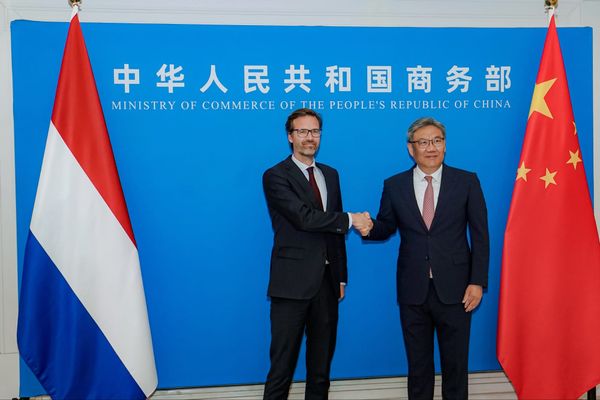 Sanctioned by China, welcomed in China: Dutch Minister Sjoerdsma says he felt "most welcome" as new business council is launched