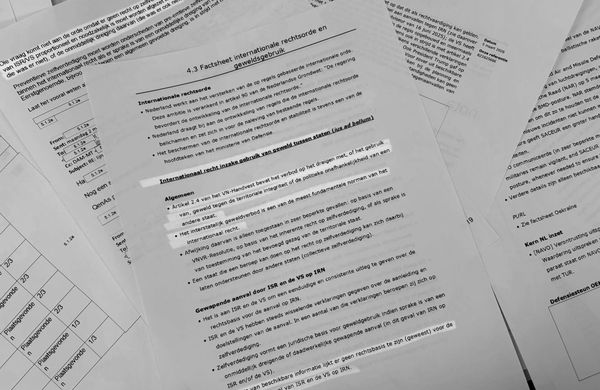 Internal documents from Dutch Foreign Ministry: US-Israel War on Iran violated international law