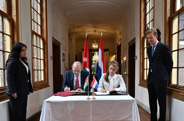 The Netherlands and Jordan formalise long-term defence partnership with new military status agreement