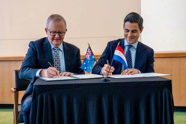 The Netherlands and Australia launch strategic partnership on security, trade and Ukraine