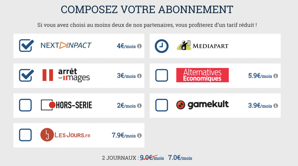 La presse libre abonnement